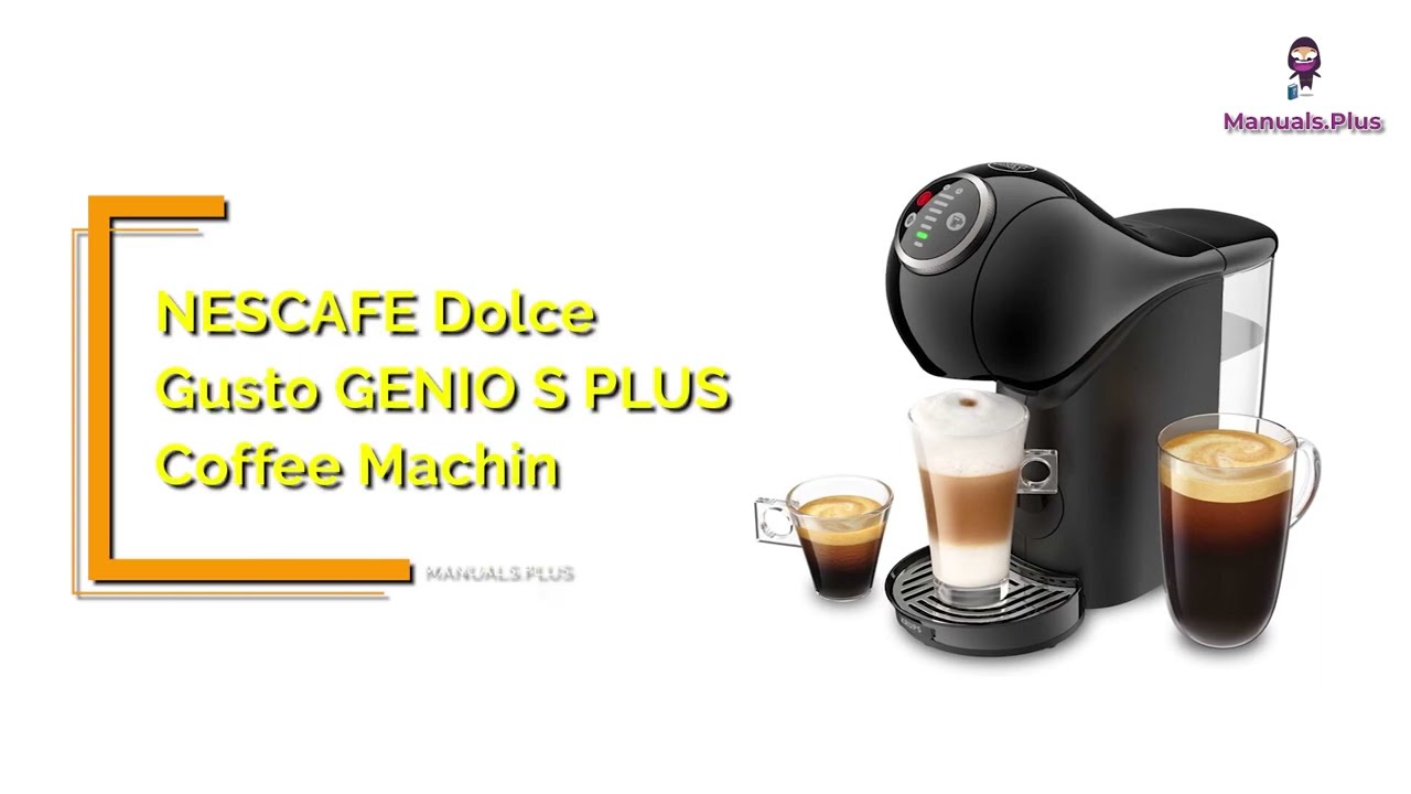 How to Use the NESCAFE Dolce Gusto GENIO S PLUS Coffee Machine: User Manual  Tutorial 