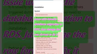 Resolving Issues During Database Migration to RDS