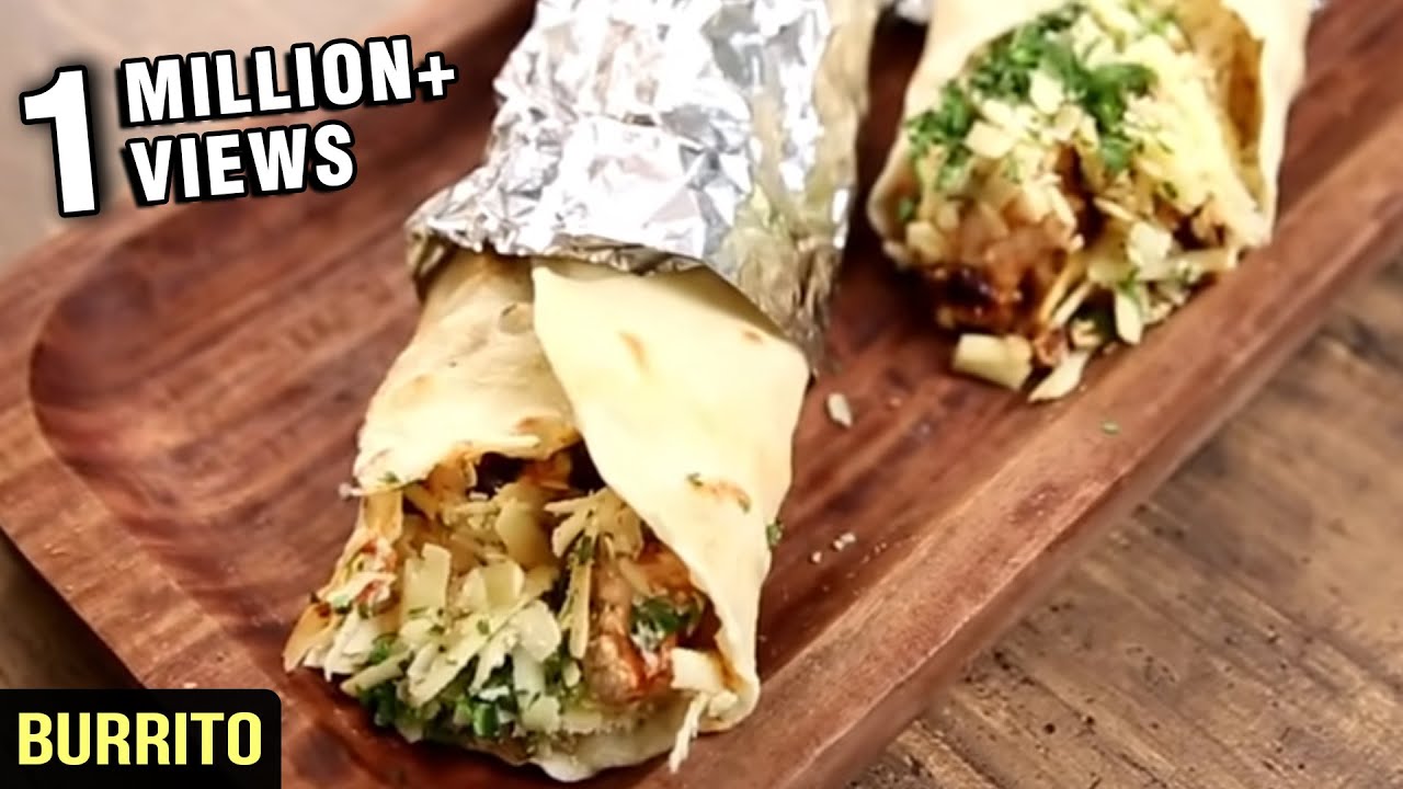 How To Make Burrito | Homemade Burritos Recipe  | Nick Saraf