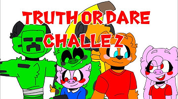 Truth or Dare Challenge Part 2 //Piggy Animation