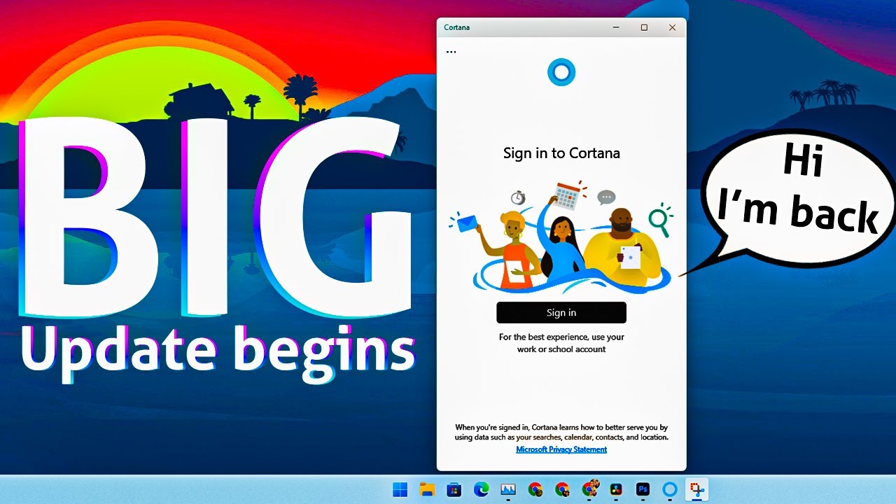 Begin update. Begin update