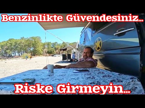 GECE BENZİNLİKTE, GÜNDÜZ ANTİK KENTTE…