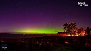 Aurora Borealis In The Lower 48 Northern Lights Seen In Washington Michigan New Hampshire More