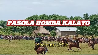 Pasola Homba Kalayo Selasa 18 Februari 2025 Kabsumba Barat Daya