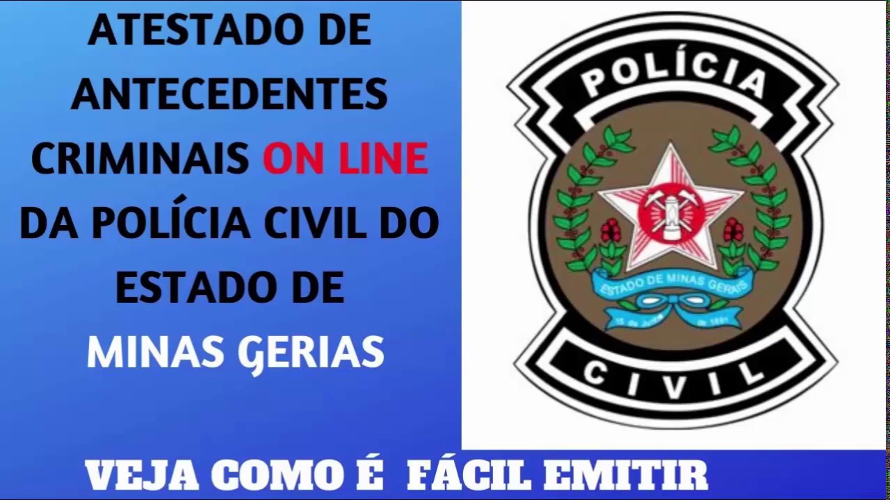 Como retirar o atestado de antecedentes da Polícia Civil 