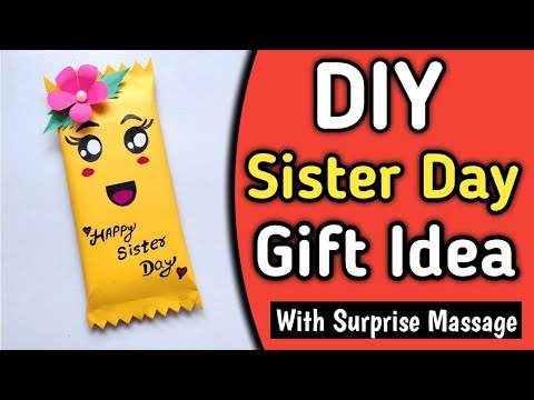 Sister's Day Gift Idea🥰/Birthday Gift Idea For Sister /Sister day gift easy/ DIY Birthday gift Easy