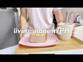 Living alone in the philippines  grocery vlog  cooking at home vlog  homebody  watch in 1080p