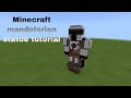 How to build The mandolorian in minecraft