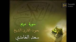 سورة مريم مكررة  مرات الشيخ سعد الغامدي    
