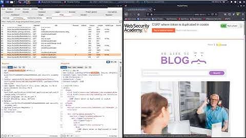 CSRF where token is duplicated in cookie (Audio, Explanations)
