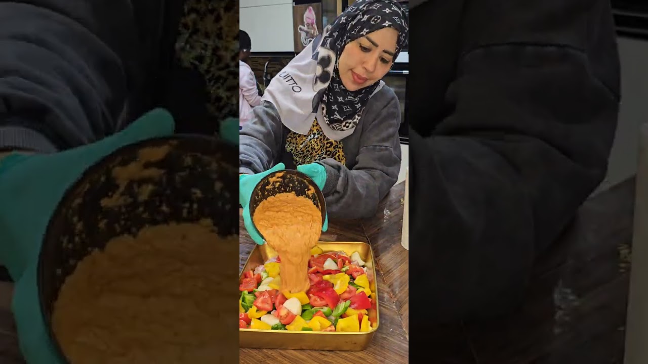 اكبر وأهم عزومة بتتعمل فى بيتى كل رمضان لأهل ماما 50 فرد بأفكار واصناف مختلفة بتشرفنى وترفع راسي 🙈😋