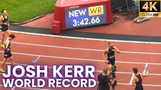 JOSH KERR SHATTERS THE 1 MILE WORLD RECORD!! 🏃‍♂️ | Full Race From London Diamond League 2026 [4K]