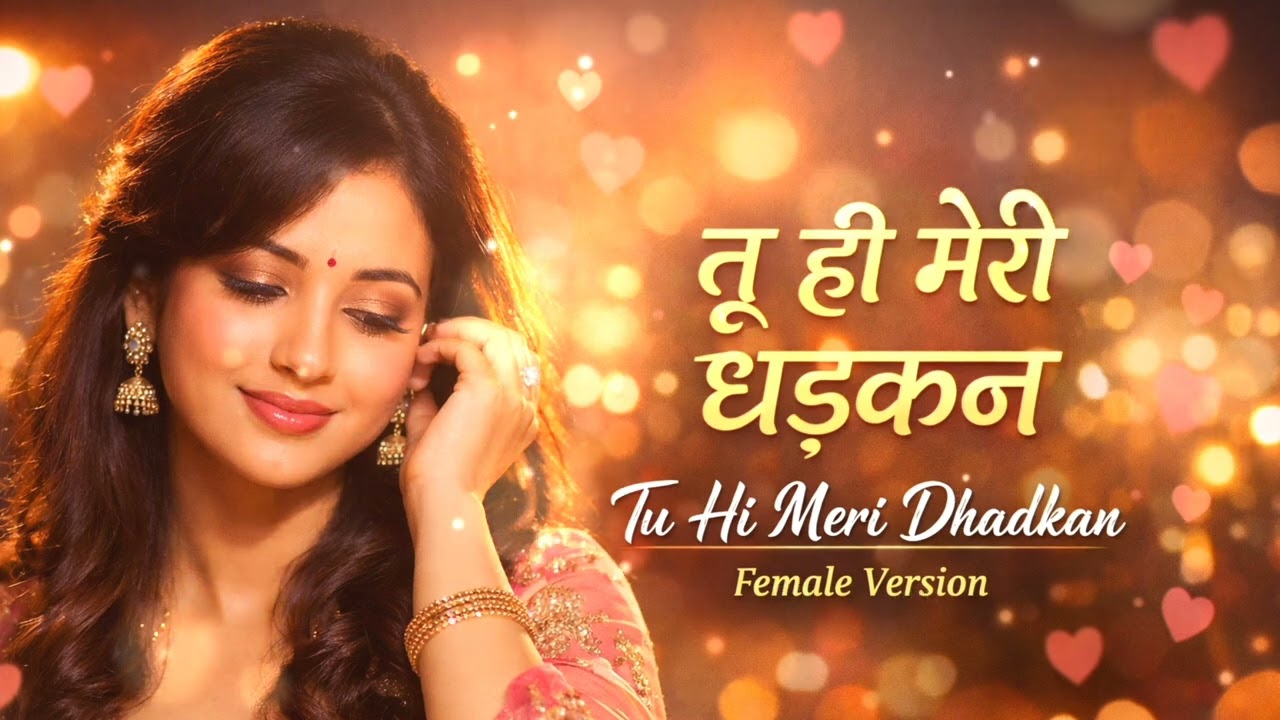 Tu Hi Meri Dhadkan ❤️ | Female Romantic Song | Soft Melody | Love Vibes