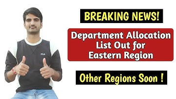BREAKING NEWS! SSC MTS 2019 Department Allocation List Out for Eastern Region Selected Candidates