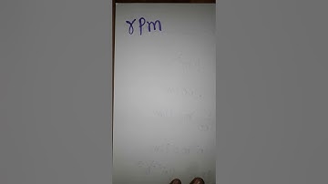 rpm(rotation per minute)