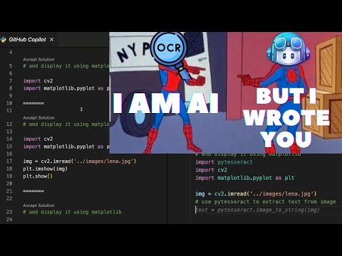 GitHub Copilot WROTE an OCR in JUST 5 MINUTES!