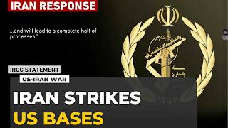 Iran launches attacks on US military sites in Kuwait and Bahrain after US strikes.