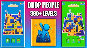 Drop People 3D Unity Puzzle Game Source Code | Unity Sliding Puzzle Game | Unity Source Code