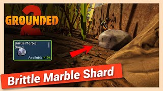 How to Get Brittle Marble Shard in Grounded 2 | Quick Location Guide