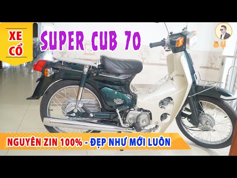 Video SUPER CUB CUSTOM 82 70CC XANH NGỌC ĐẸP NHƯ MỚI LUÔN... - youtube