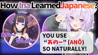 Okayu Asks How Ina Got So Good at Japanese | Learn Japanese with Okayu & Ina