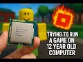 Trying To Run a Morden Game On 12-year-old Computer | Gameplay on Old Computer | #oldpc #pcgaming