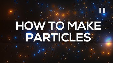 How to Make Cinematic Particles in After Effects. Trapcode Particular.