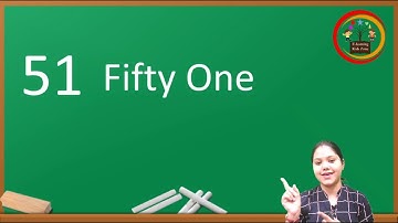 Learn Numbers Name and Spelling and Counting 51 to 60 | Nursery Rhymes| Counting for Kids