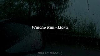 Wuicho Kun - Llora (Letra)