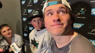 Famous Macklin Celebrini Faces Media With Make-A-Wish Cancer Survivor Luke Schumann Wealth