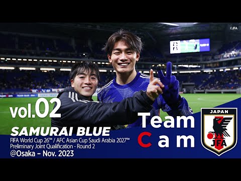 Team Cam vol.02｜ミャンマー代表戦の舞台裏｜＠Osaka – Nov 2023｜SAMURAI BLUE