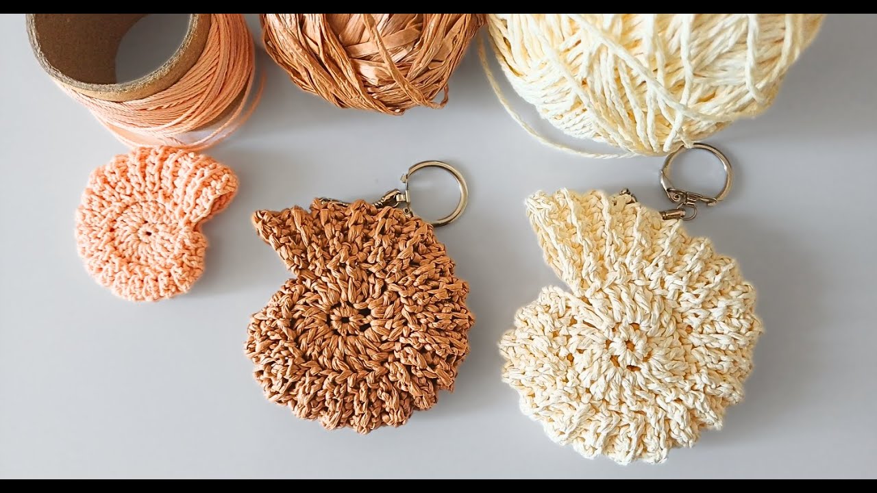 Crochet Nautilus Seashell Keychain | FREE Pattern & Ninja Tricks!