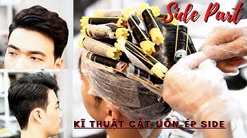 Mẹo Cắt - Uốn - Ép Side Dành Cho Tóc Bung Chỉa | Side Part 7/3 | Ng . Tuấn Barber 17