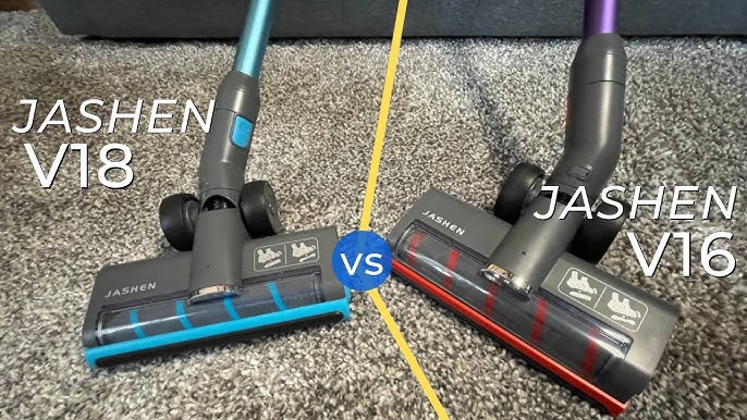 HEPA and Roller brush--JASHEN F12/F16 Cordless Wet Dry Vacuum Cleaner -  JASHEN Official Site