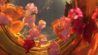 Making Impatiens Flower Essence in the Golden Bowl