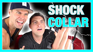 What happens if you shock yourself with a shock collar?