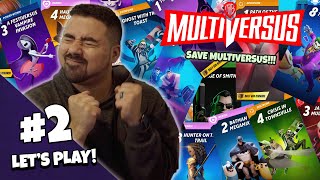 Multiversus Season 5 Gameplay Walkthrough Part 2: TRIPPING THE RIFTS!