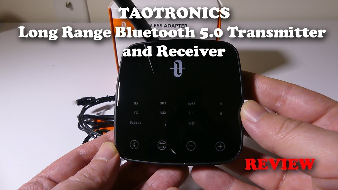 TaoTronics TTBA09 Bluetooth Transmitter Receiver REVIEW - YouTube