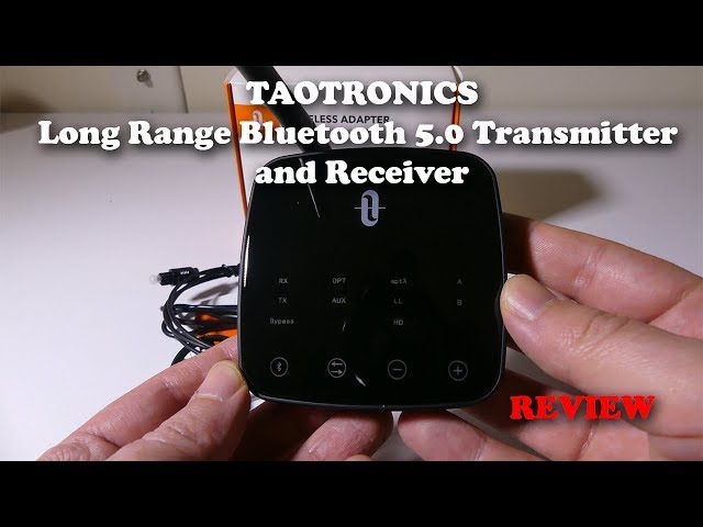 TaoTronics TT-BA014 Bluetooth 5.0 Rec pour TV