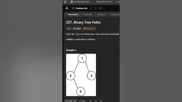 Leetcode 257 || Binary Tree Paths. #education #dsa #numberpattern #numbersequence