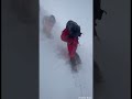 everest deat zone | whiteout at walking on the edge of the cliff #everest #shortvideo #himalayas