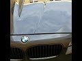 BMW 528I interior and a wash clay and Seal