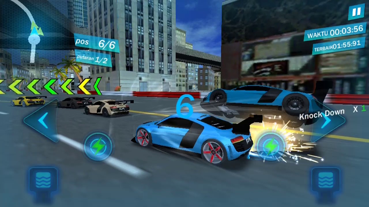  Game  mobil  balap  terbaik offline online  3D STREET RACING 