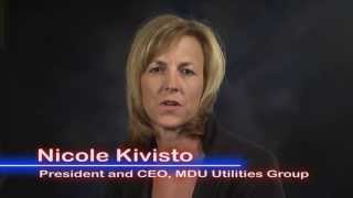 MDU utility group president and CEO Nicole Kivisto