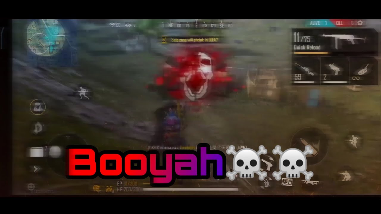 Scribble glow first try~Booyah||Freefire🔥🔥