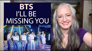 Voice Teacher Reaction to BTS - I'll Be Missing You (Puff Daddy, Faith Evans and Sting Cover)