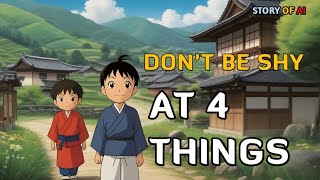 DON’T BE SHY AT 4 THINGS |  Zen Motivational Story