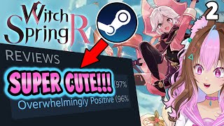 Witch Spring R is Serotonin for my Brain | Overwhelming Reviews on STEAM | Lets Play