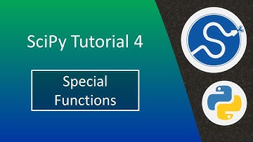 SciPy tutorial 4: Special Functions