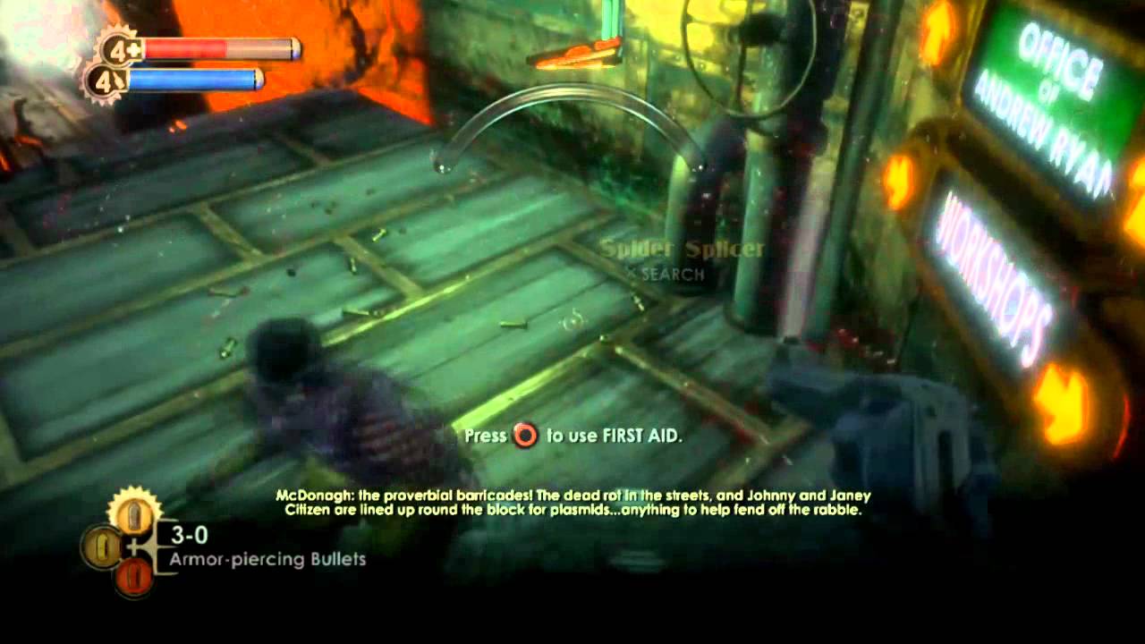 Damn Overload Bioshock Part 27- Damn Overload Tiles - YouTube